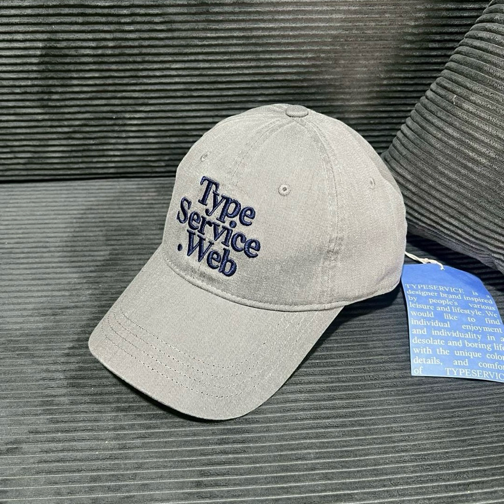 [พร้อมส่ง🇹🇭] หมวก Typeservice Web Cap 💯 Koreancap🇰🇷