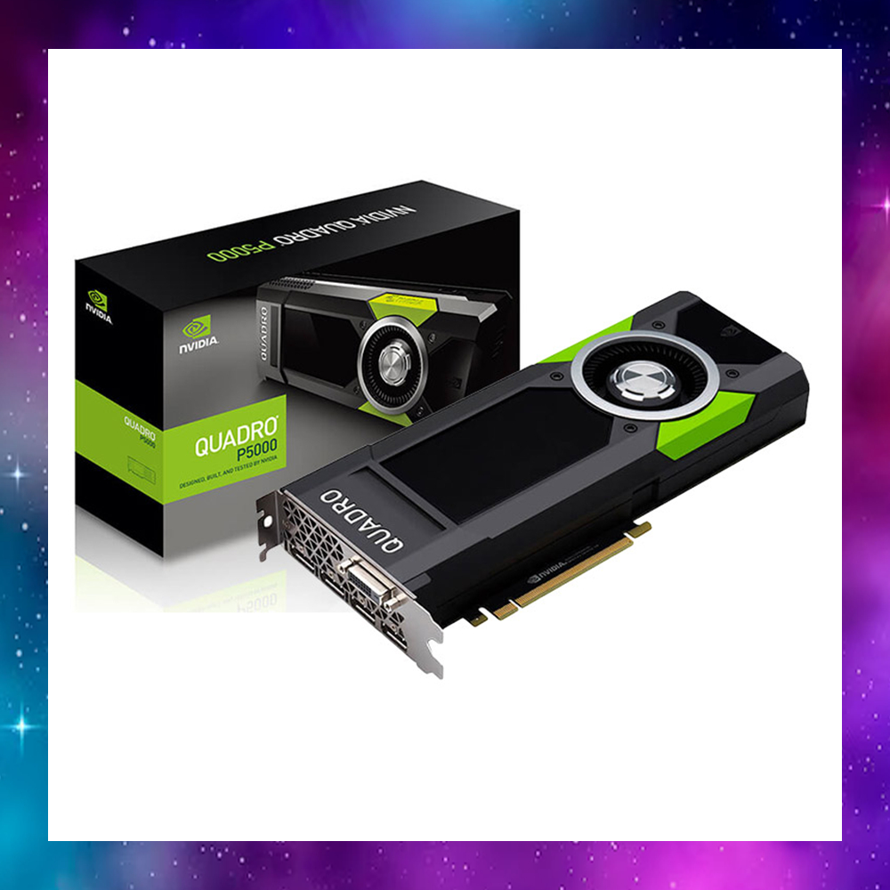 VGA (การ์ดแสดงผล) NVIDIA QUADRO P5000 16 GB GDDR5X ใช้งานปกติ