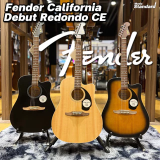 Fender California Debut Redondo CE กีตาร์โปร่งไฟฟ้า [ของแท้100%] ฟรีของแถมหลายรายการ