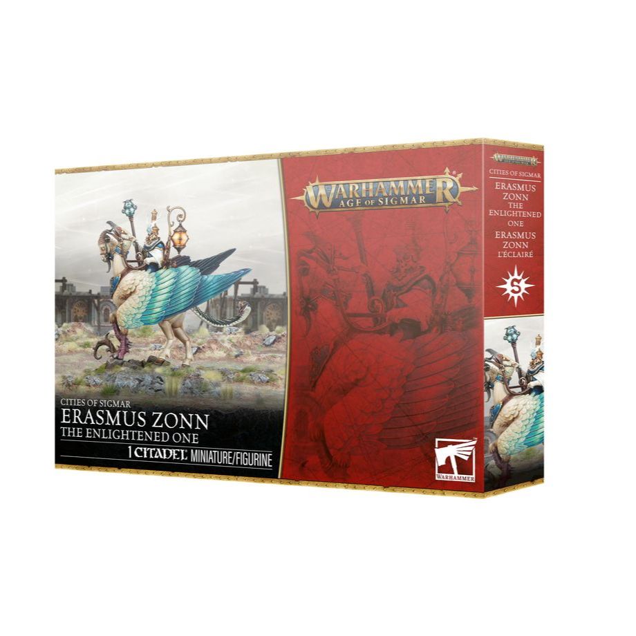 Warhammer AOS: CITIES OF SIGMAR: ERASMUS ZONN THE ENLIGHTENED ONE