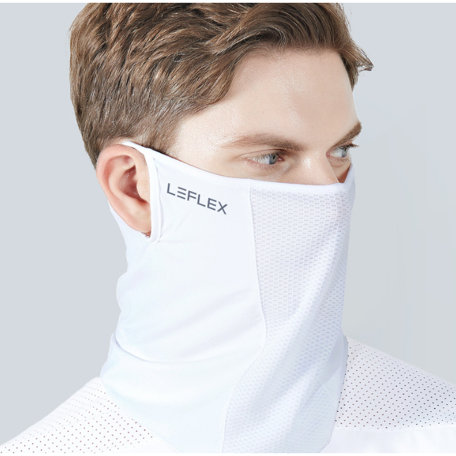 LEFLEX หน้ากากกันแดด UPF50+ หน้ากากกอล์ฟ ระบายอากาศ กัน UV