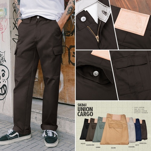 Simple&Raw - Sk861 UnionCargo (Charcoal)