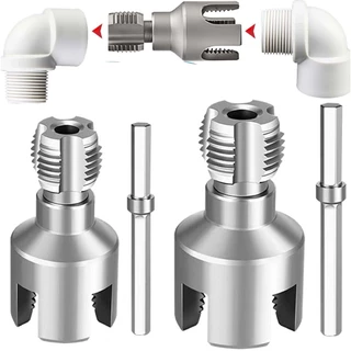 ต๊าบเกลียวท่อ PPR/PVC ครบชุด 1/2" 3/4" ทำเกลียวใน-นอกในตัวเดียว คมชัด ทนทาน ใช้กับท่อน้ำทุกชนิด