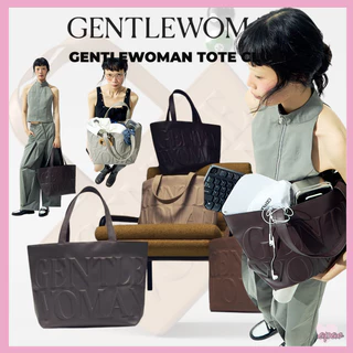 (**พร้อมส่ง)🔥🔝แท้ Gentlewoman Daily Tote Bag💯Official Gentlewoman กระเป๋า กระเป๋าสะพายไหล่ กระเป๋าหนัง ขนาดใหญ่