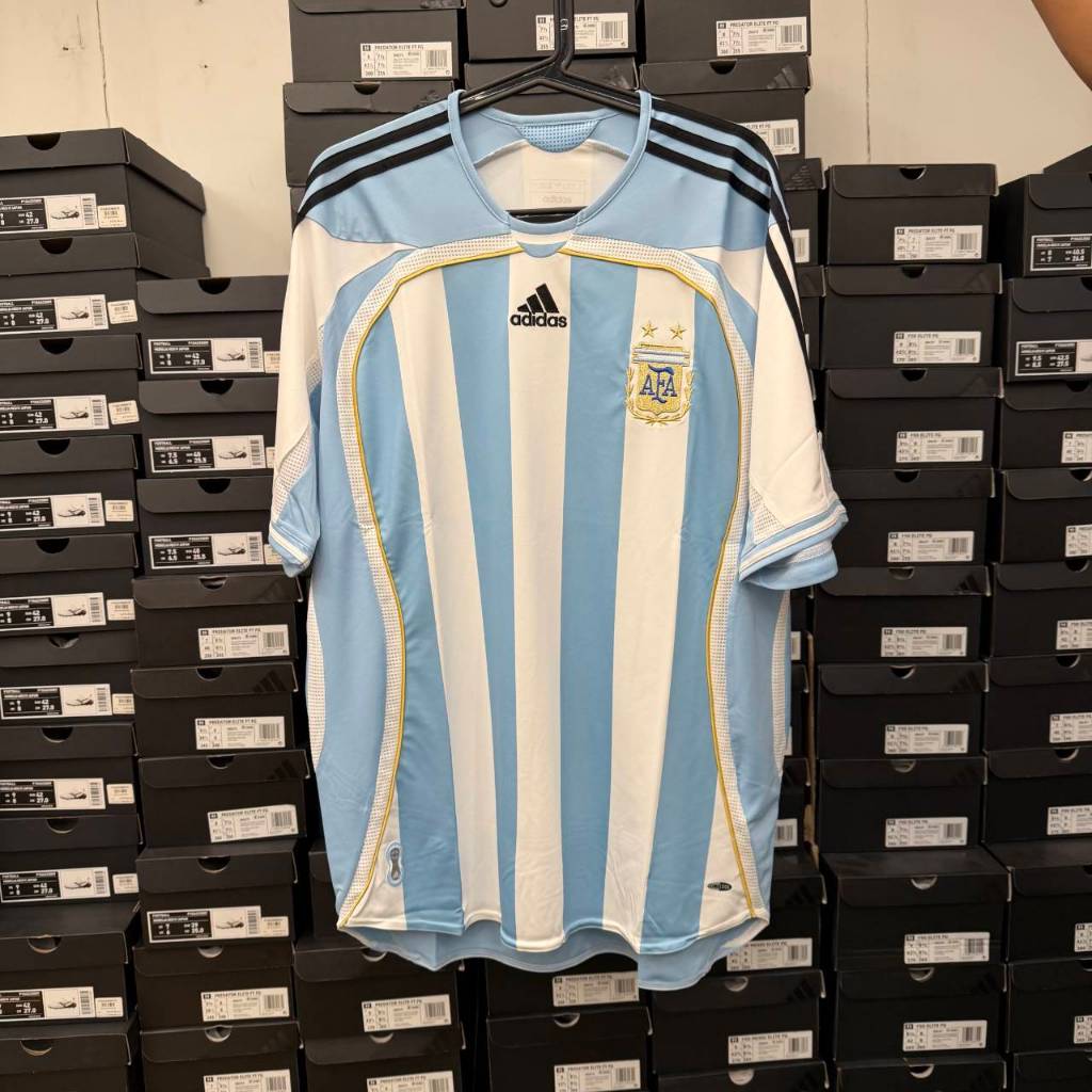 ARGENTINA 2006 HOME JERSEY ฟ้า-ขาว ย้อนยุค