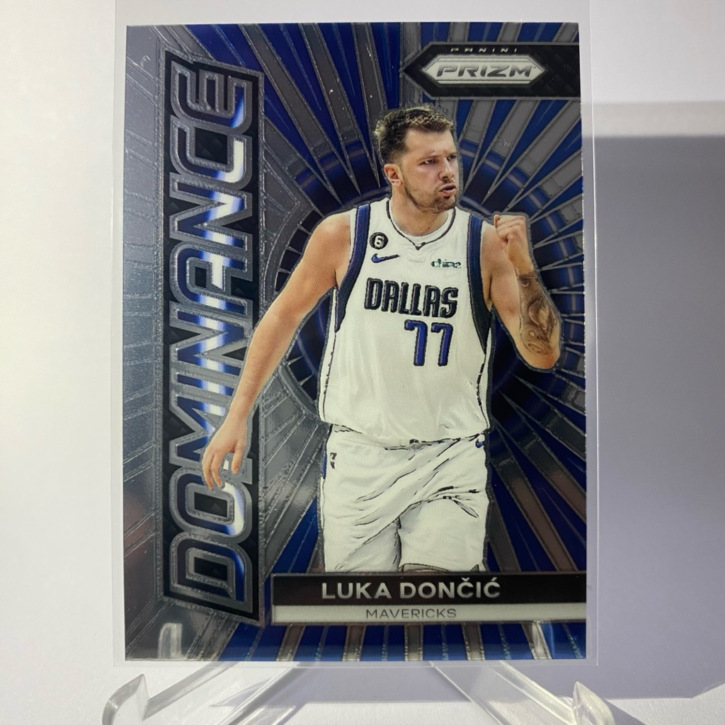 การ์ดนักบาสเกตบอล LUKA DONCIC, DALLAS MAVERICKS, DOMINANCE, PANINI PRIZM 2023, No.2