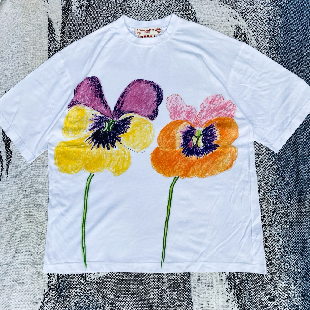 Marni  Pansy Print Shirt