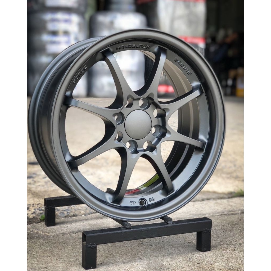 CE28 ขอบ15 4/100 กว้าง7 ออฟ35 ล้อใหม่ (4วง)