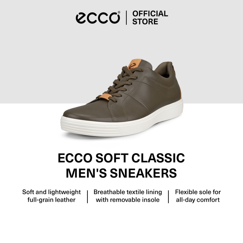 ECCO รองเท้าผู้ชาย รุ่น  SOFT CLASSIC M TARMAC