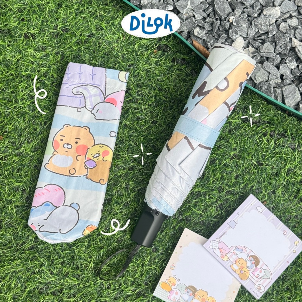 KAKAO FRIENDS Umbrella ร่มพับ ร่มพกพา กันแดด กันฝน