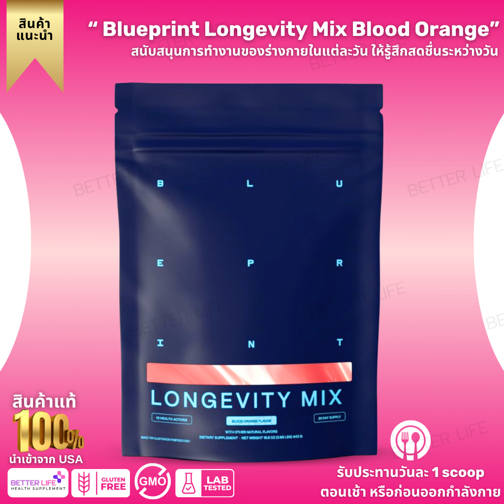 Blueprint Bryan Johnson Longevity Mix - Muscle Builder & Recovery Supplement