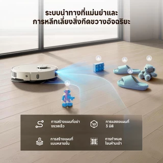 [NEW]Dreame D30 Ultra Robot Vacuum 25,000Pa แรงดูดทรงพลัง ถูชิดขอบ ซักม็อบอัตโนมัติ ยกม็อบ 10.5 มม.