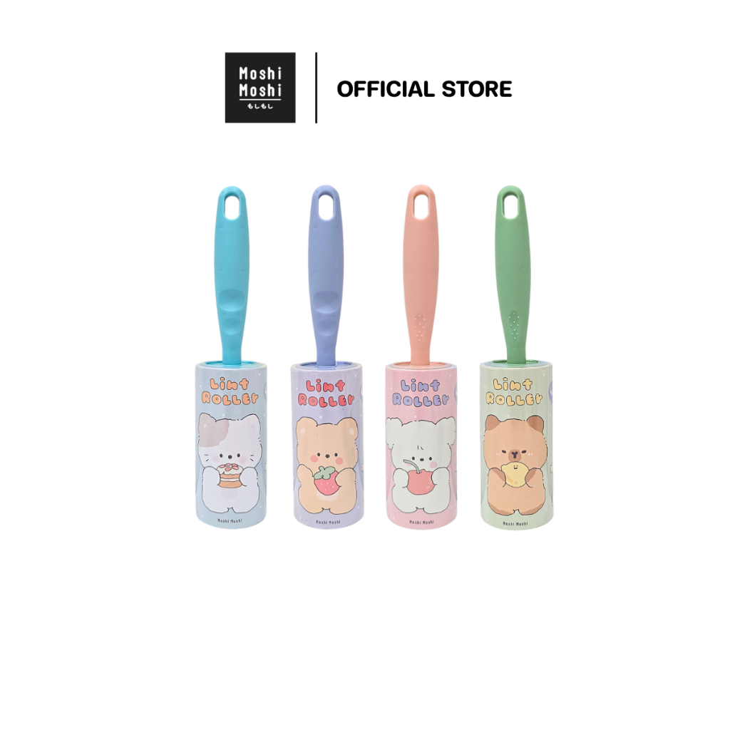 Moshi Moshi ลูกกลิ้งทำความสะอาด ลูกกลิ้งเก็บขน เก็บฝุ่น 50 Sheets รุ่น 8100051212-51219