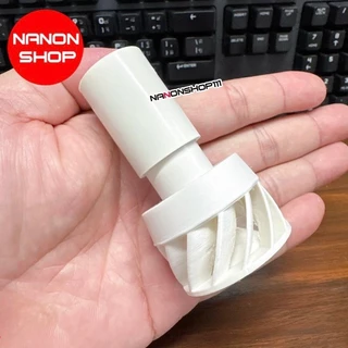 หัวกระจายน้ำตู้ปลา หมุนได้ 360° (3D) ข้อต่อหมุน ข้อต่อ ข้อหมุน กรองปลา กระจายน้ำทั่วถังกรอง สำหรับกรองคอนโด/ตู้ปลา
