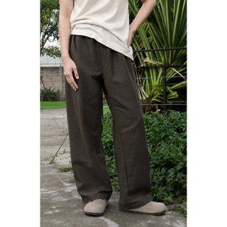 Thedyed.co - กางเกงผ้าฝ้ายทอขายาว (Basic pants)