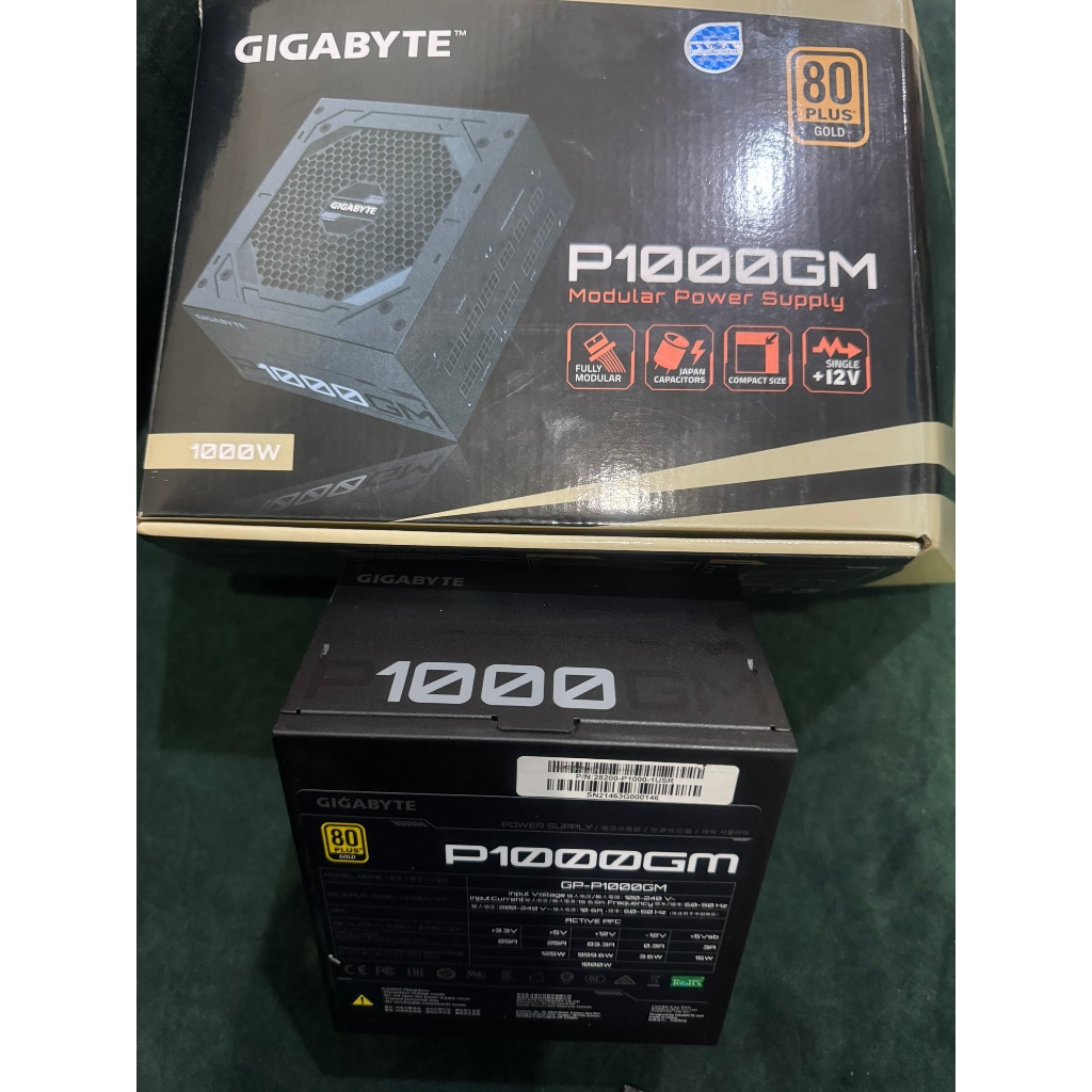 (PSU) GIGABYTE P1000GM 80 PLUS GOLD