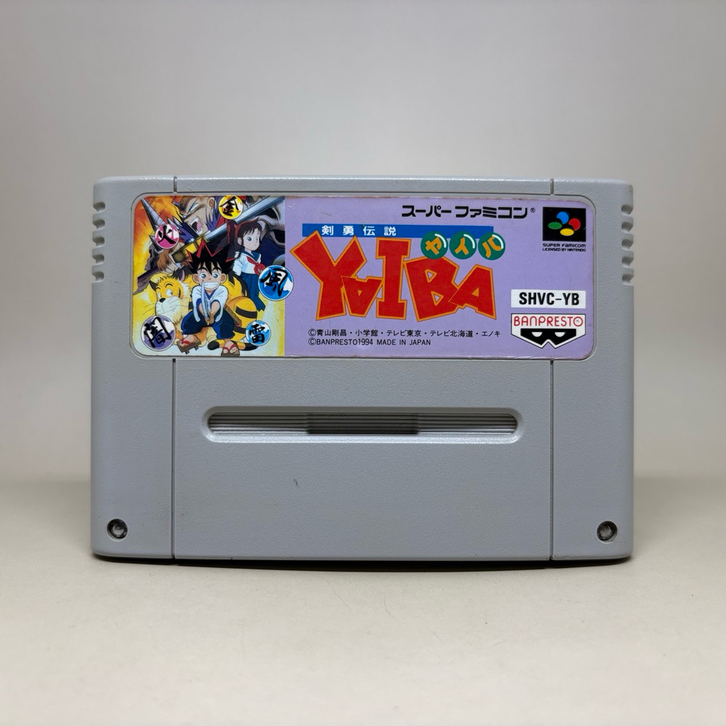 🇯🇵(มีเซฟเก่า) Kenyuu Densetsu Yaiba (SFC) | Nintendo Super Famicom | Original Japan | Japanese | สิน