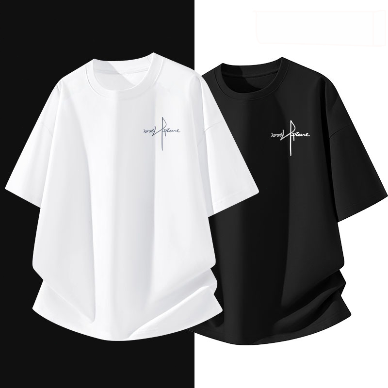 🔥ร้อนแรง🔥 220G เสื้อยืด คอกลม นุ่มสบาย ระบายอากาศดี ไซส์ใหญ่ M-3XL พร้อมส่งจากไทย 5.19