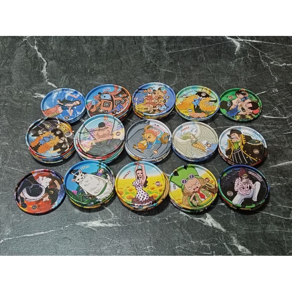 [มีอัพเดตของ] เหรียญเหล็กวันพีช วันพีซ โอโตริ One Piece Otori Metal Coin ลิขสิทธิ์แท้ (เลือกตัวละคร/แยกขาย)