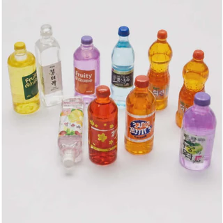 j360ขวดรวมจิ๋วจำลองของเล่นเซตละ 10 ชิ้น