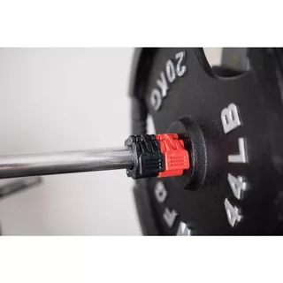 2ชิ้น ตัวล็อคคานบาร์เบล ขนาด25mm Barbell Buckle Barbell Clamps คลิปบาร์เบลปลดเร็ว บาร์ดัมเบล คลิปพลาสติก