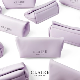 CLAIRE : Gummy Glasses Bag สี Grape — กระเป๋าแว่นสุดนุ่มนิ่ม | Limited Edition