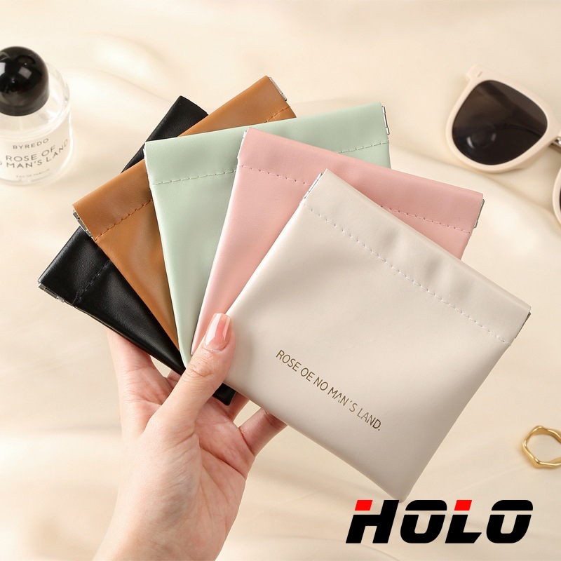 กระเป๋าสตางค์สตรี หนัง สไตล์เกาหลี pouch mini สามารถติดตั้งได้ลิปสติก สะดวก