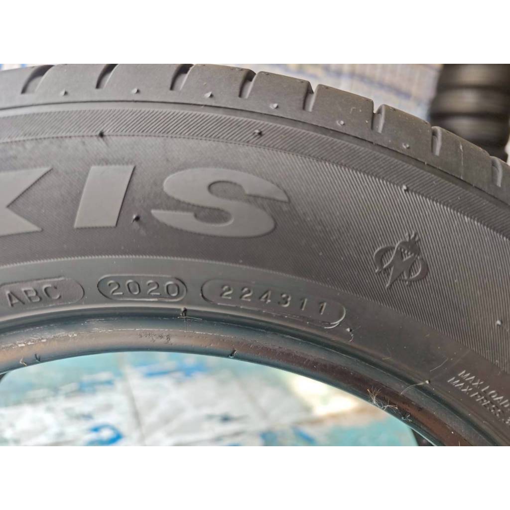 ยางเปอร์เซ็นต์ ยางมือสอง Maxxis ขนาด 195 60 R15 ปี20 ราคา 350 บาท