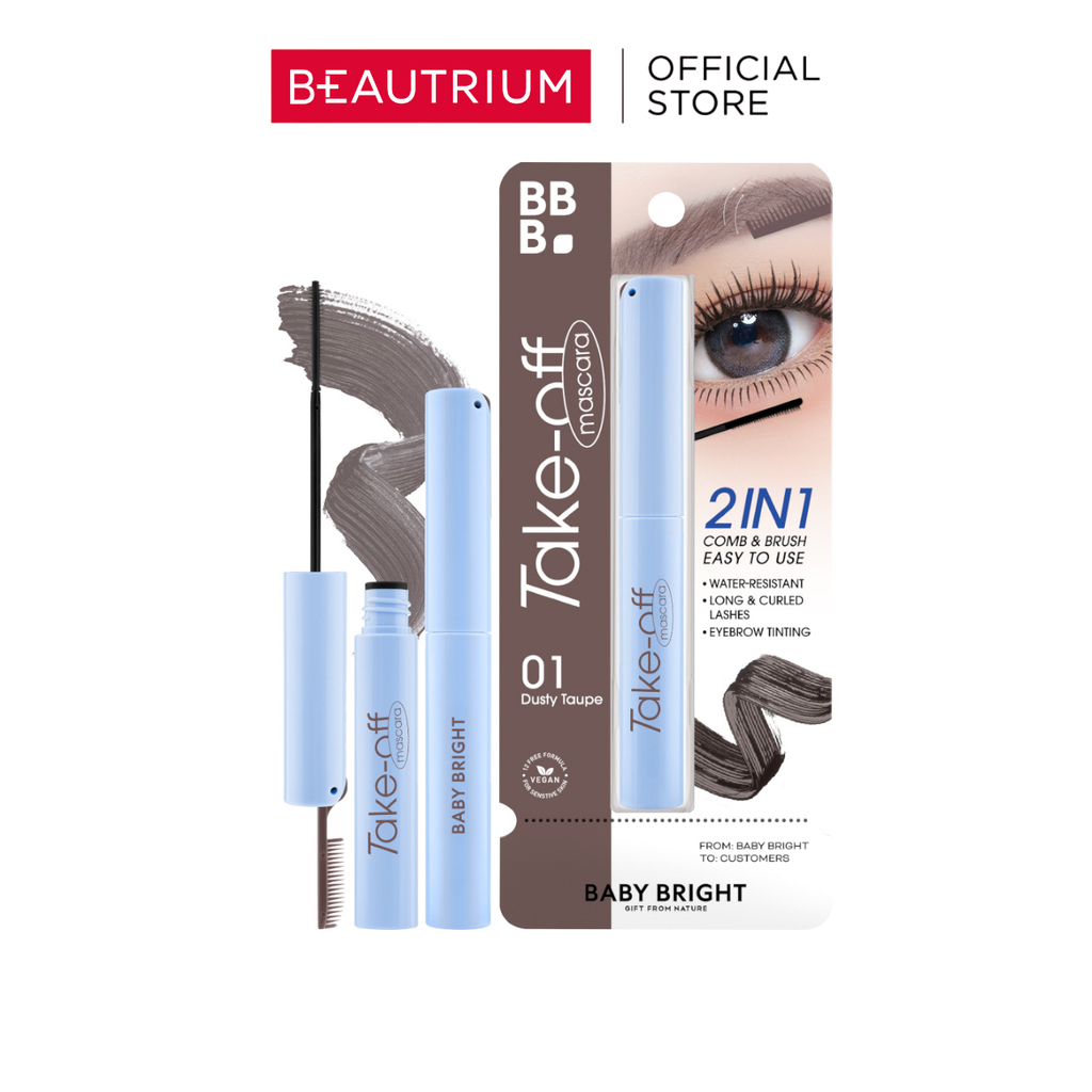 BABY BRIGHT Take Off Mascara มาสคาร่า 4g