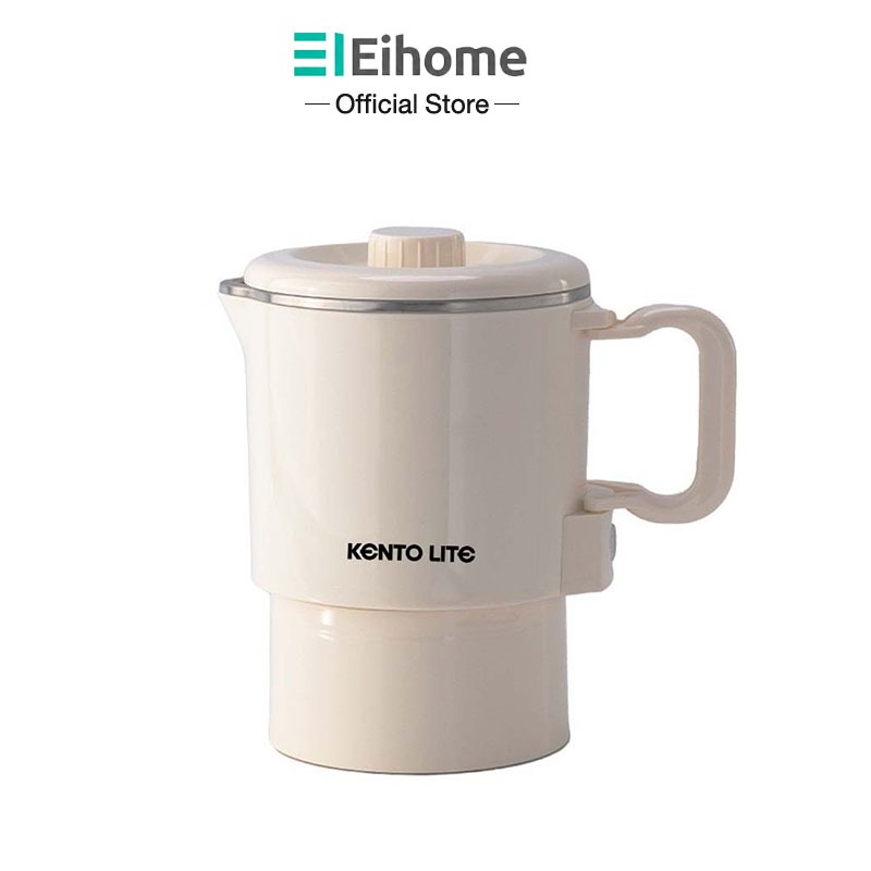 Eihome กาน้ำร้อน 1L กาน้ำร้อนพับเก็บได้ กาต้มน้ำแบบพกพาไฟฟ้า กาต้มน้ำพับมัลติฟังก์ชั่น หม้อไฟฟ้า