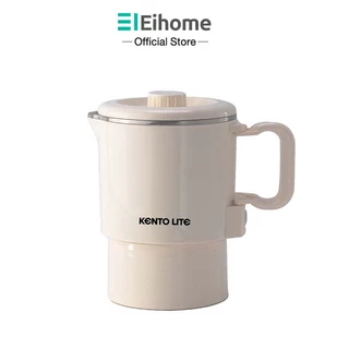 Eihome กาน้ําร้อน 1L กาน้ําร้อน ซึ่งพับเก็บได้ กาต้มน้ำแบบพกพาฟฟ้า กาต้มน้ำพับมัลติฟังก์ชั่น หม้อไฟฟ้า