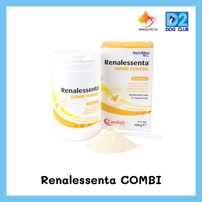 Renalessenta COMBI อาหารเสริมดูแลไตรูปแบบผง ขนาด 150g.