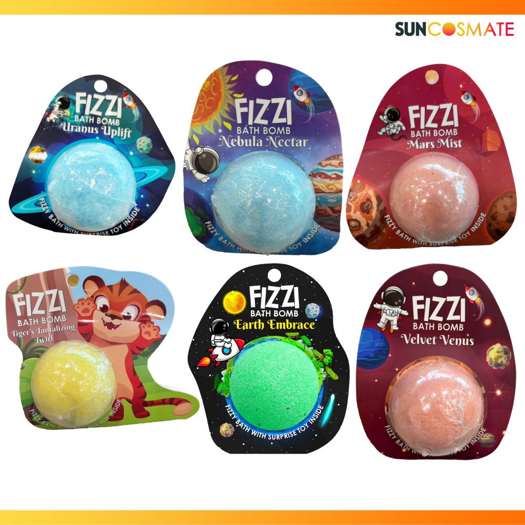 สบู่ฟองฟู่ fizzy bath bomb 100g