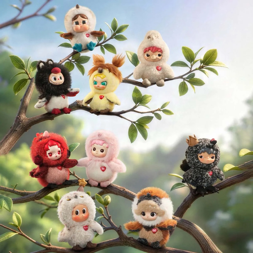 แท้ *พร้อมส่ง จากช้อปไทย* Dear Birds Series-Plush Pendant