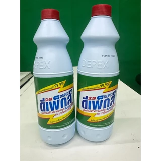 ดีเพ็กส์ น้ำยาซักผ้าขาว ไฮเตอร์มาเล ยกลัง 24 ขวดๆละ 500 ML ของแท้ อย.ไทย