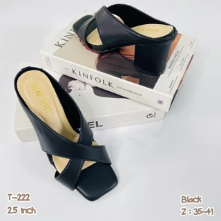 รองเท้าส้นสูง รองเท้ามีส้น รองเท้าส้น2.5นิ้ว รหัสสินค้า T-222 Niwa shoes