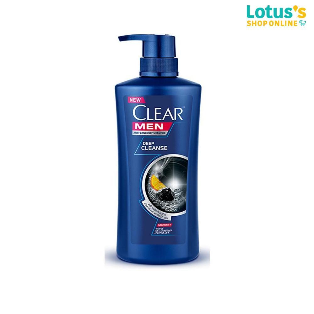 เคลียร์ เมน แชมพู ขจัด รังแค สูตร ดีพ คลีนส์ 360 มล. CLEAR MEN ANTI-DANDRUFF SHAMPOO DEEP CLEANSE 360 ML.