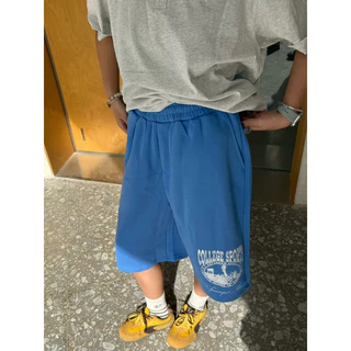 [Hip hop printed cropped pants]สไตล์อเมริกันวินเทจผู้หญิงกีฬาลมฮิปฮอปพิมพ์คาปรีกางเกงลำลอง