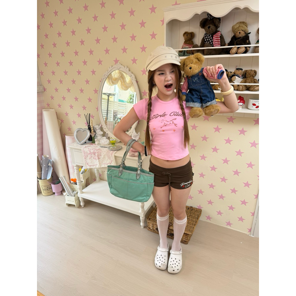 Buarchom Fairy Horse baby tee เสื้อเบบี้ที เสื้อยืดแขนสั้น