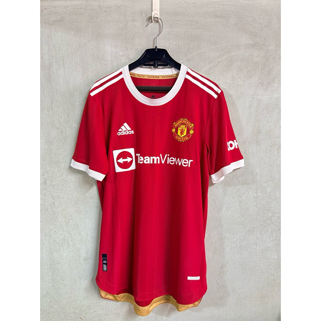 เสื้อบอล แมนยู manchester united เกรดนักเตะ แท้ ปี 2021 รุ่นโด้กลับบ้าน