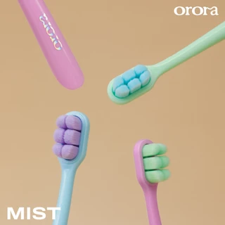 [ ส่งฟรี 🔥 ] ORORA MIST แปรงสีฟัน Nano-Soft ขนแปรง 10,697 เส้น แปรงสีฟันขนนิ่ม ถนอมเหงือก ไม่ระคายเคือง อ่อนโยน