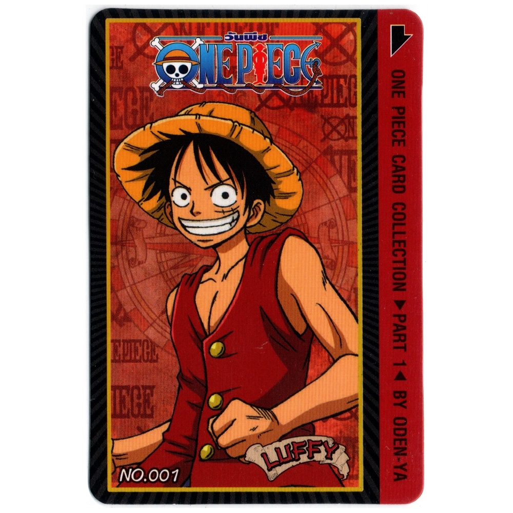 ONE PIECE CARD COLLECTION X ODEN-YA PART 1 การ์ดสะสม วันพีช x โอเดนย่า พาร์ท 1 [SET A] No.001-057