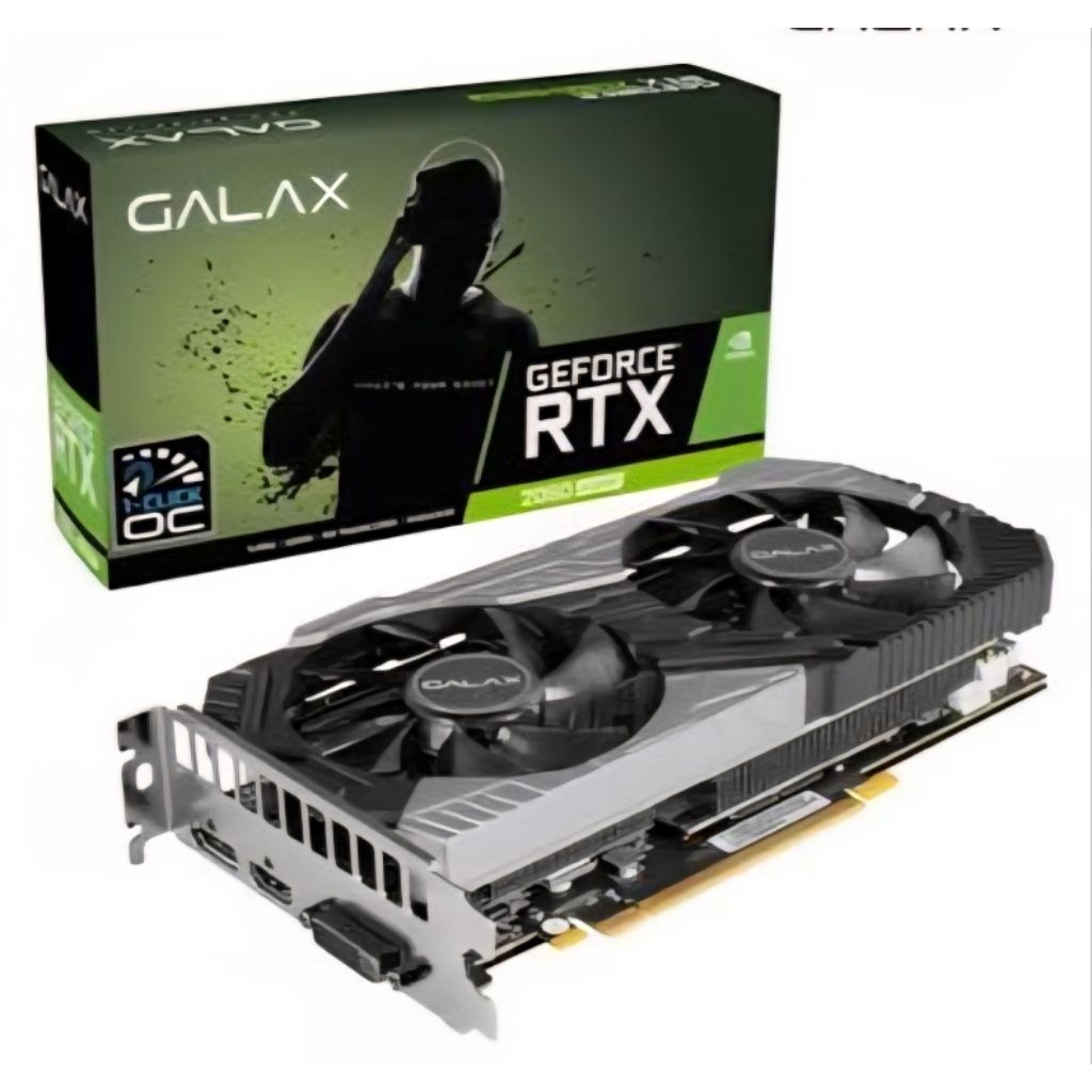 การ์ดจอ  GALAX RTX 2060 6GB -  GDDR6