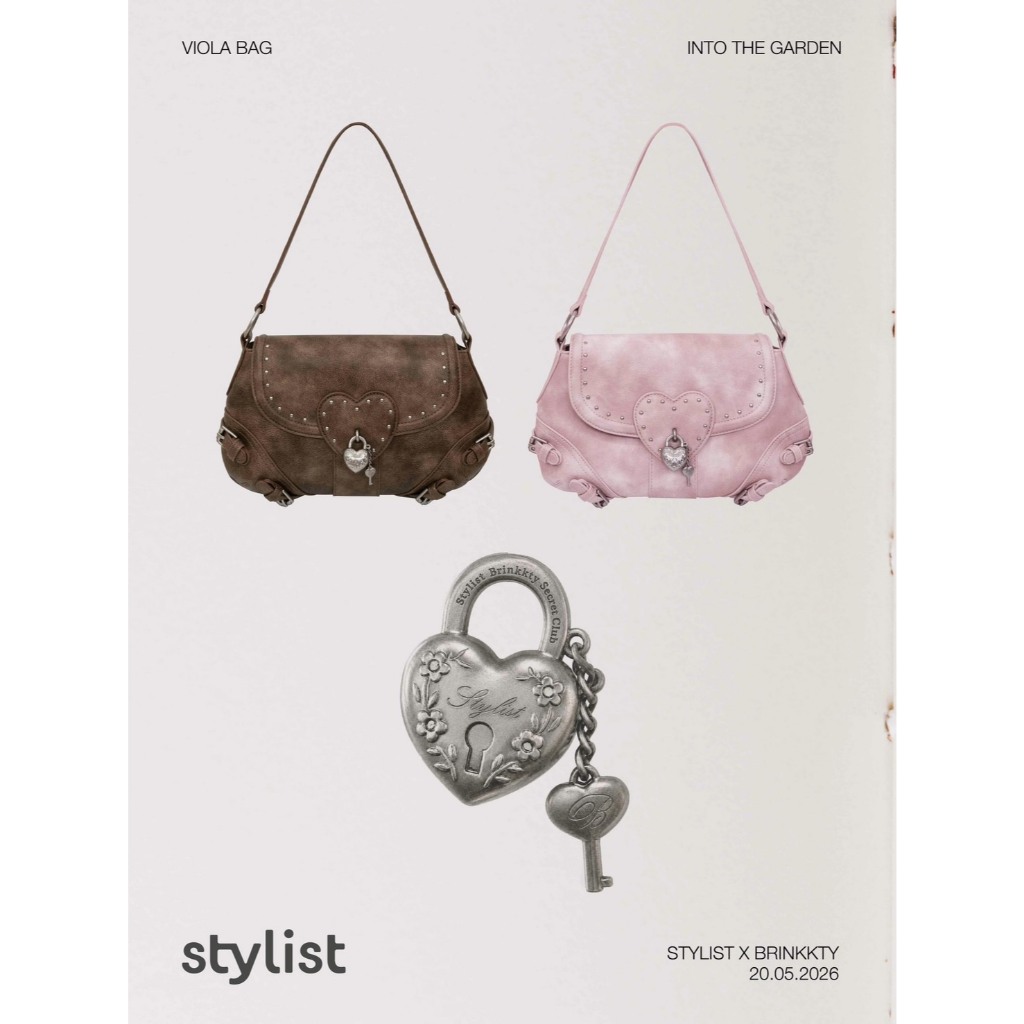 STYLIST x Brinkkty - Viola กระเป๋า shoulder bag สไตล์วินเทจ