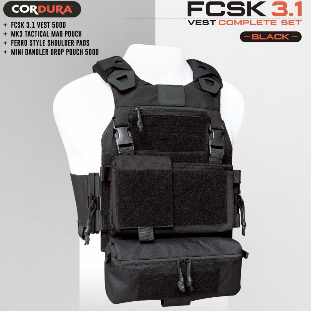 เสื้อเกราะปลดไว FCSK 3.1 VEST (COMPLETE SET)