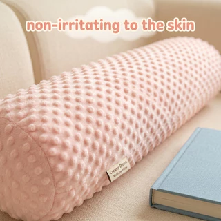 SCYOUNG ปลอกหมอนข้าง พร้อมส่ง 40*14นิ้ว (100*35cm) สีพื้น ปลอกหมอน กันไรฝุ่นปลอกหมอนยาว นุ่มมาก