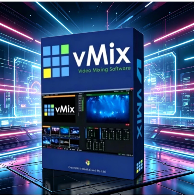vMix Pro 28 โปรแกรมสตรีมมิ่งสด สำหรับ Windows ✅ รองรับ Windows 11