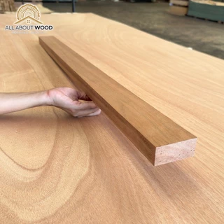 ไม้ยางนาไสเรียบ ขนาด หนา 1.5" x กว้าง 3" (65x30มม.) มีความยาวให้เลือก งานไม้แท้ งานเฟอร์ DIY BUILT-IN | All About Wood