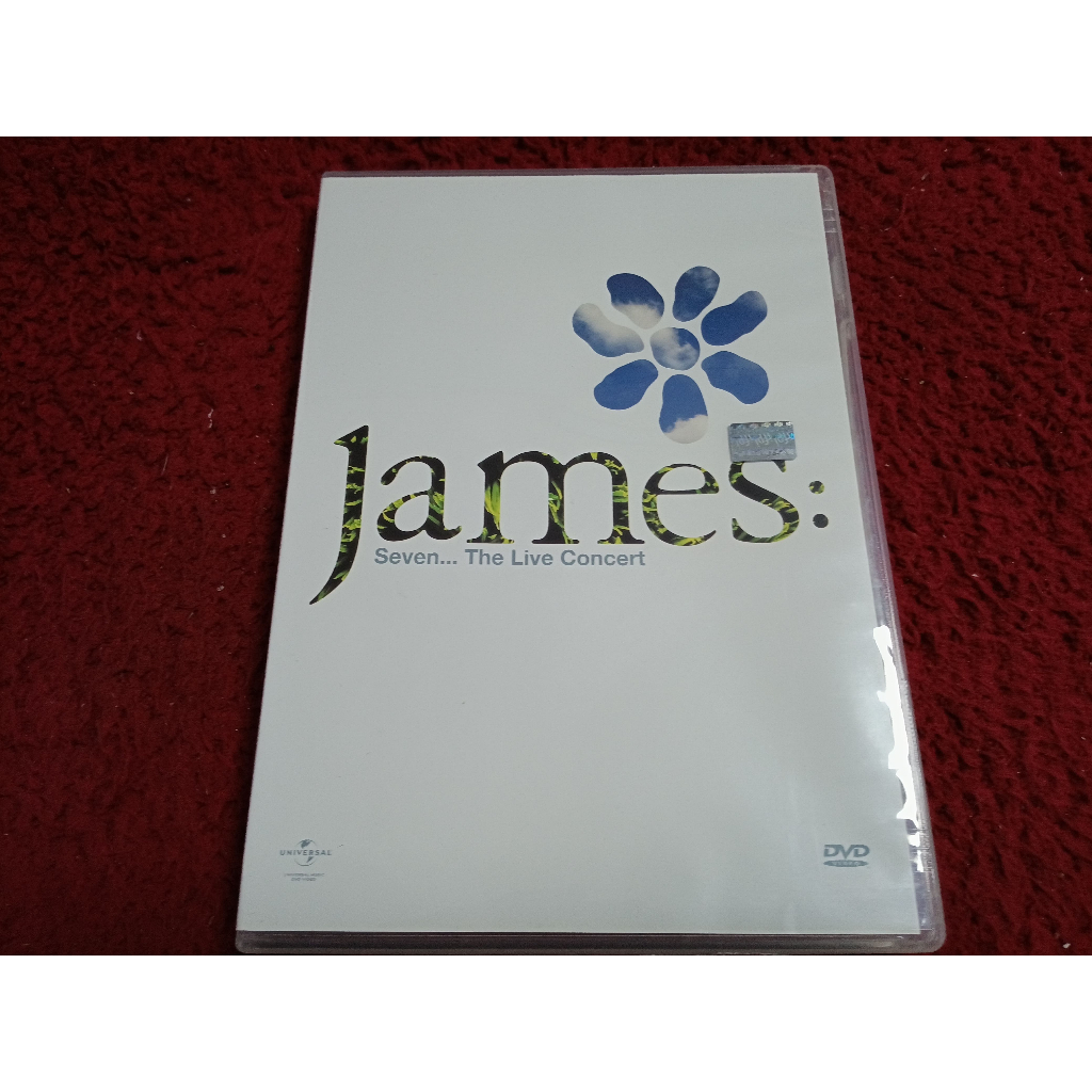 DVD สากล James - Seven... The Live Concert  สภาพตามรูปปก A1942