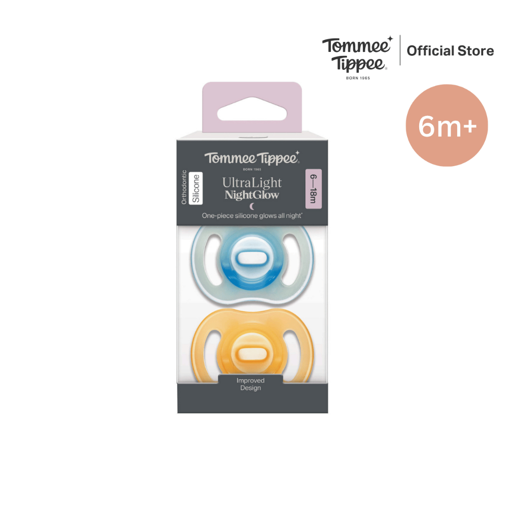 Tommee Tippee لهاية Ultralight مضيئة 6-18 شهراً (قطعتان) — صورة 5
